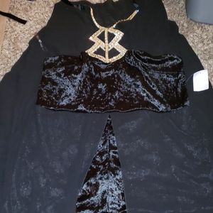 romper dress sheer with jewelry bling neckline